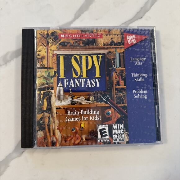 I Spy Fantasy PC/MAC CD-ROM Game - Scholastic - Picture 1 of 6
